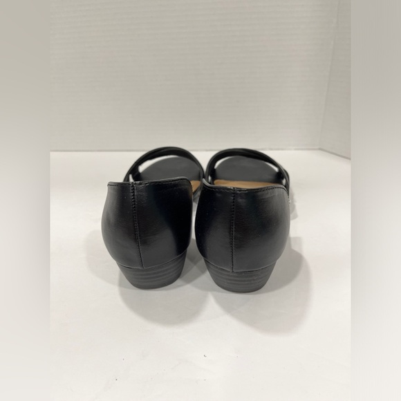 a.n.a‎ Womens Patton Wedge Sandals. Size: 7.5 Color: Black - Picture 4 of 7